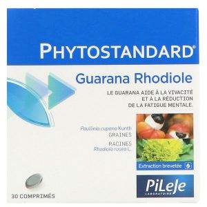 Pilège Phytostandard® - Guarana / Rhodiole 30 comprimés