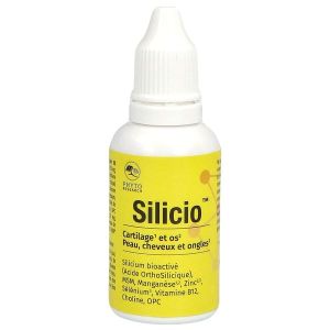 SILICIO Goutte buvable, complément alimentaire avec silicium hautement biodisponible, fl 25 ml