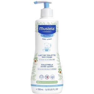 Mustela Lait De Toilette Sans Rincage Flacon 500 Ml 1