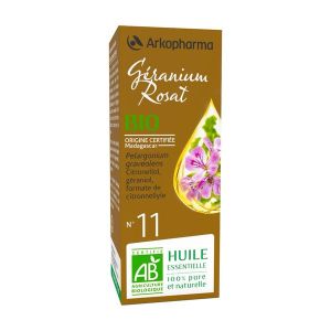 Arkoessentiel Huile Essentielle Geranium Bio Premium Flacon 5 Ml 1