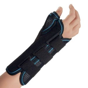 ORLIMAN ATTELLE DE POIGNET POUCE CONFORT PLUS - DROIT NOIR ENFANT 1