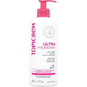 Topicrem Ultra Hydratant Lait Corps Fl Pomp 500 Ml 1