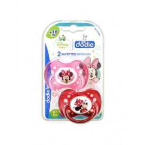 Dodie Sucette Anatomique Silicone Disney Minnie A66 Boite +18 Mois 1