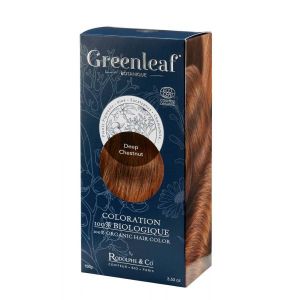 Greenleaf Coloration végétale Deep Chestnut (Chatain intense) BIO -...