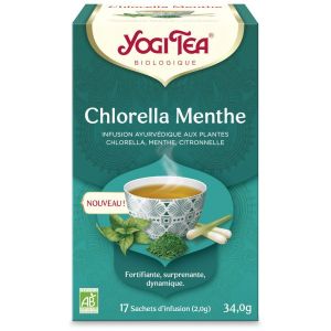 Yogi Tea Chlorella menthe BIO - 17 infusettes
