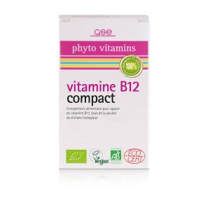 GSE Vitamine B12 Compact BIO - 120 comprimés