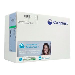 SENSURA CLICK POCHE OUVERTE MIDI Poche vidable, système 2 pièces, opaque, diamètre de l'anneau 40 mm (ref. 103549), bt 30