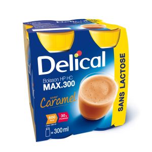 Delical Boisson Max 300 Sans Lactose Caramel Liquide Bouteille Ml 4