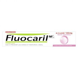 Fluocaril Dentifrice Bi-Fluore Adultes 145Mg Dents Sensibles Tube 75 Ml 1