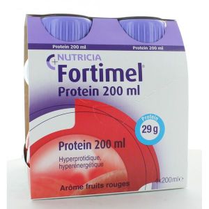 Fortimel Protein Arome Fruits Rouge Boisson 200 Ml 4