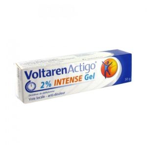 Voltarenactigo 2% Intense Gel 1 Tube(S) Aluminium De 30 G