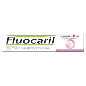 FLUOCARIL BI FLUORE DENTIFRICE 145 DENTS SENSIBLES Pâte dentifrice bi-fluorée 145 mg, arôme menthe,