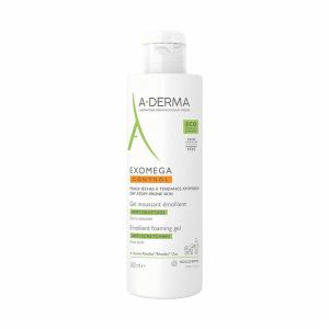 A-Derma Exomega Control Gel Moussant Emollient Flacon 500 Ml 1