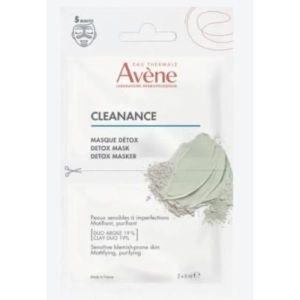 Avene Cleanance Pur Masque Detox 2*6Ml 10 Sachets Creme Flacon