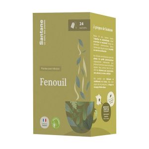 Santane Infusion Fenouil Sachet Boite 24
