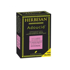 Herbesan Adoucid menthe - 30 comprimés