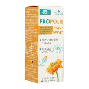 3 CHENES PROPOLIS SPRAY GORGE Spray buccal, complément alimentaire à base de propolis et plantes, spray 25 ml