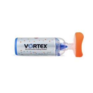 VORTEX CHAMBRE D'INHALATION MASQUE PEDIATRIQUE Chambre d'inhalation avec masque pour nourrisson jusqu'à 18 mois, unité