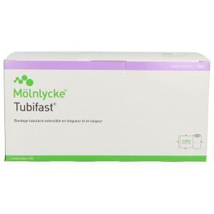 TUBIFAST 2 - WAY STRETCH BANDAGE Bandage tubulaire de maintien en jersey extensible, rouleau, violet, 10 m x 20 cm, unité