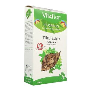 TILLEUL AUBIER COPEAU VITAFLOR Copeau d'aubier de tilleul, vrac, bt 200 g