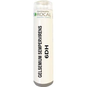 Gelsemium sempervirens 6dh tube granules 4g rocal