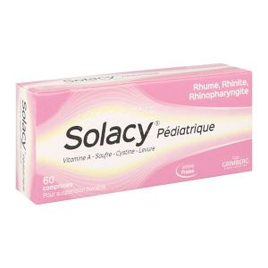 SOLACY PEDIATRIQUE Comprimé pour suspension buvable, boîte 60