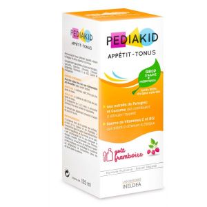Pediakid Sirop Pediakid : Appétit Tonus / Framboise - 125 ml