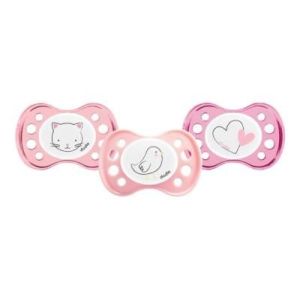 Dodie Sucette Anatomique En Silicone Naissance 0-2 Mois Fille A25 Boite 1