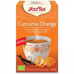 Yogi Tea - Curcuma orange BIO - 17 sachets