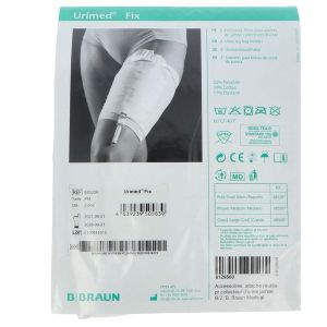 URIMED FIX Filet support porte-poche de recueil urinaire, ambulatoire, réutilisable, PM (ref. 68520R), sachet 2