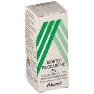 ISOPTO-PILOCARPINE 2 % collyre 10 ml en flacon