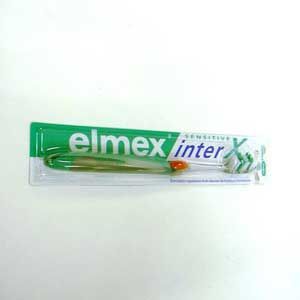 Elmex Bros Dent Inter X Protection Carries Tete Standard Poils Souple Brosse 1