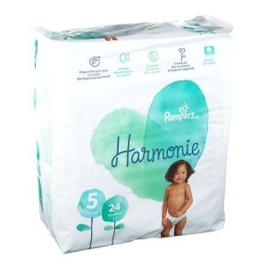 Pampers Harmonie Geant Couche T5 24