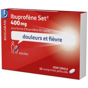 IBUPROFENE SET 400MG CPR BT12