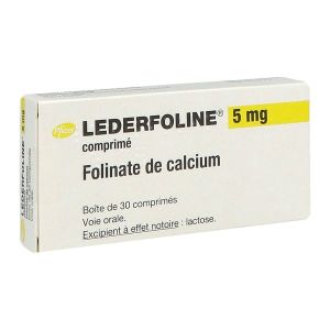 LEDERFOLINE Comprimé 5 mg, boîte 30