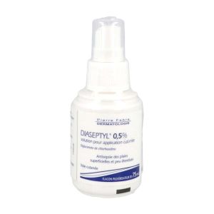 DIASEPTYL Solution pour application cutanée 0,5 %, flacon pulvérisateur 75 ml
