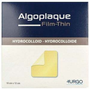 ALGOPLAQUE FILM Pansement hydrocolloïde extra-mince, stérile, 10 cm x 12 cm, bt 10
