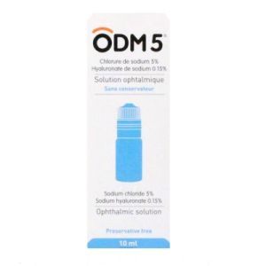 ODM 5 Solution ophtalmique pour instillation oculaire fl/10ml