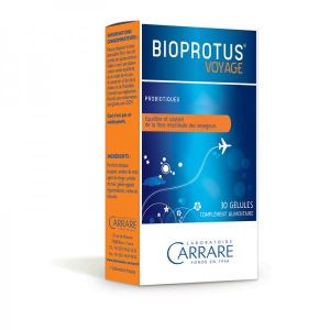 Carrare - Bioprotus Voyage - 30 gélules