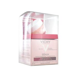 Vichy Idéalia Crème Énergisante Peau Sèche 50 ml + Masque Peel Double Éclat 15 ml Offert