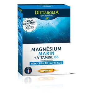 Dietaroma Magnésium Vitamine B6 - 20 ampoules 10 ml