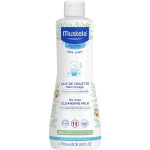 Mustela Lait De Toilette Sans Rincage Flacon 750 Ml 1