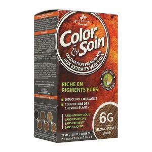 3 Chenes Color & Soin 6 G - Blond foncé doré - 135 ml