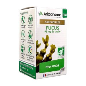 ARKOGELULES FUCUS BIO Gélule, complément alimentaire à base de fucus, pot 150