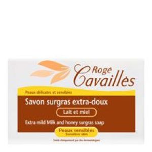 ROGE CAVAILLES Savon surgras lait et miel lot de 2x250g