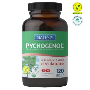 Natesis Pycnogénol, extrait d'écorce de Pin - 120 gélules