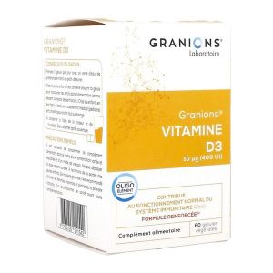 Granions vit d3 10mg gelu bt60