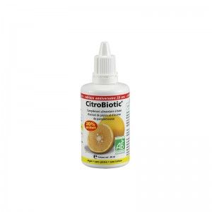 Citrobiotic - Extrait Pépins Pamplemousse BIO - 50 ml + 10 ml gratuit