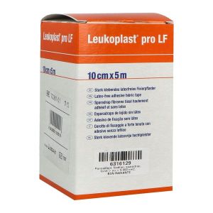 LEUKOPLAST PRO LF Sparadrap tissé très adhésif perforé, 5 m x 10 cm (ref. 72361-01), unité