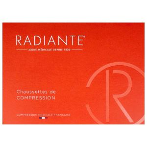 RADIANTE JARFIX STYL'COTON FINE CHAUSSETTE NOIR M2 2